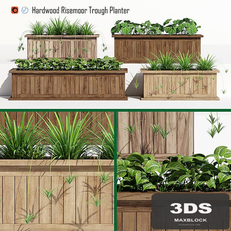 Risemoor trough planter