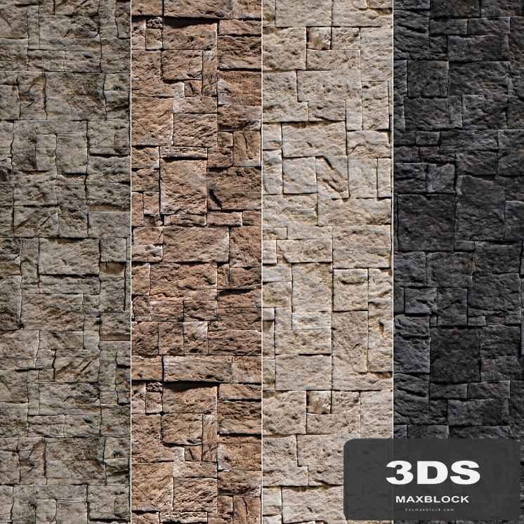 Stone Walls set 3