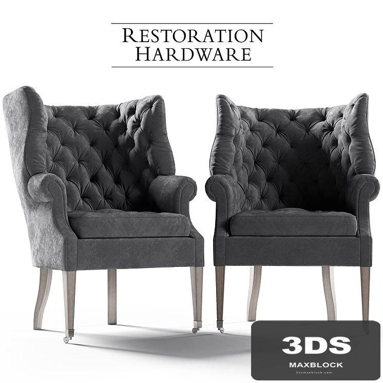 Restoration Hardware Wing Chair