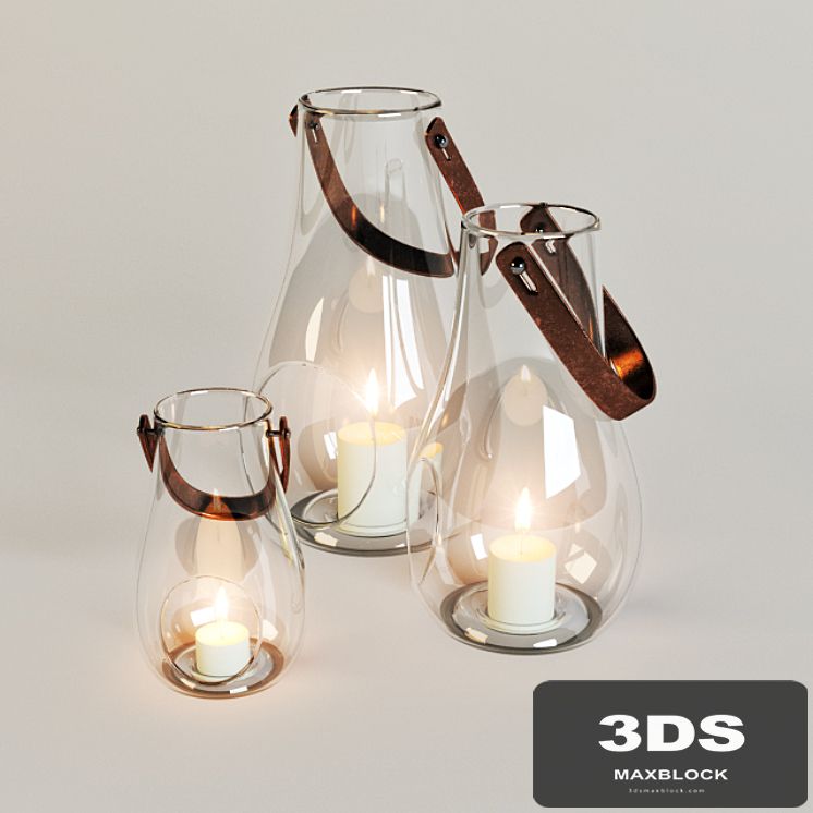 Candles in jars