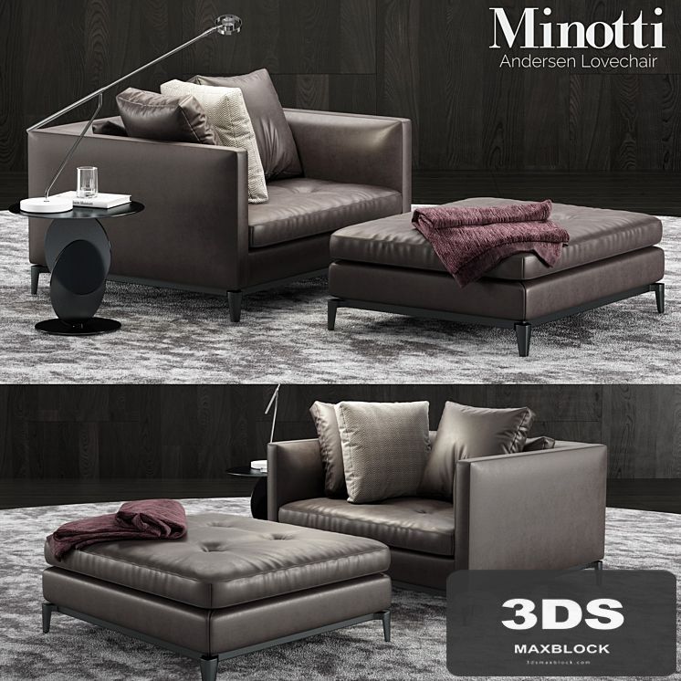 Minotti Andersen Lovechair