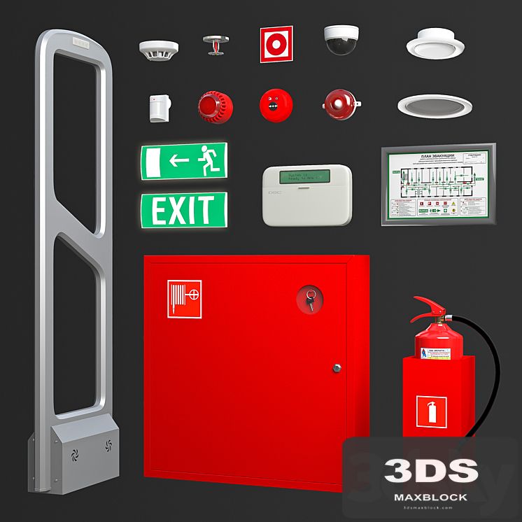 Security equipment store