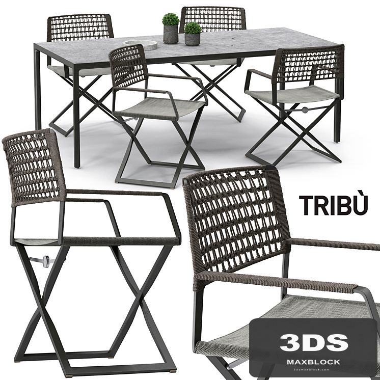 Tribu Regista chair set 01