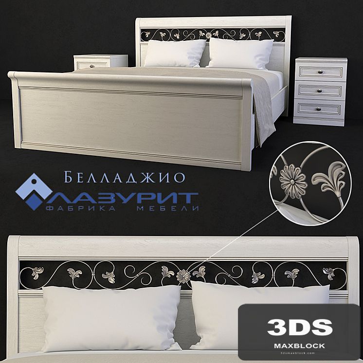 bed Bellagio (Lapis lazuli)