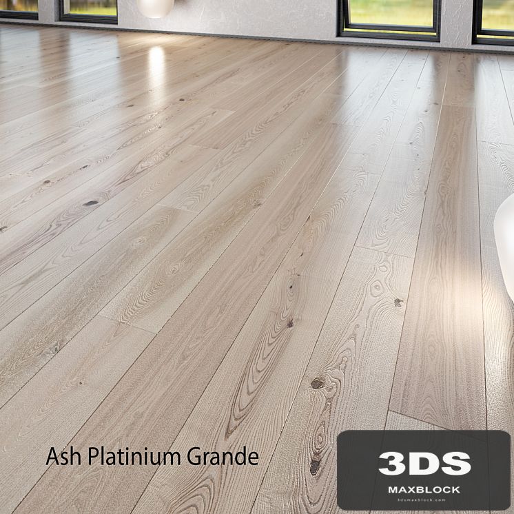 Barlinek Floorboard - Pure Line - Ash Platinium Grande