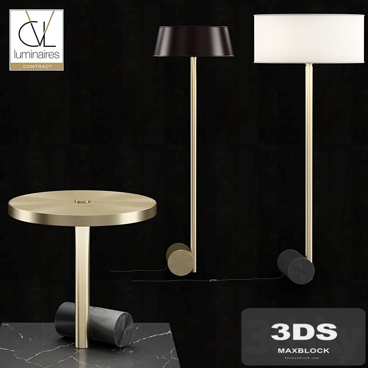 CVL Contract Calé (e) Table Lamp & Floor Lamp Collection