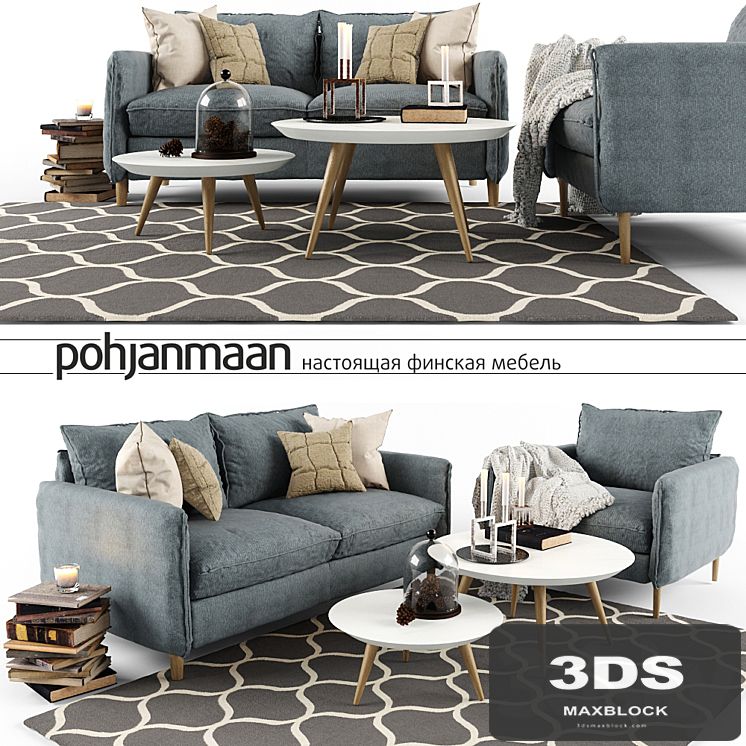 pohjanmaan sofa and decor