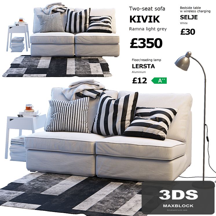 Sofa Ikea Kivik 1