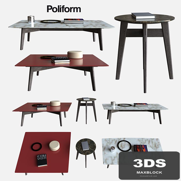 POLIFORM COFFEE TABLES BIGGER
