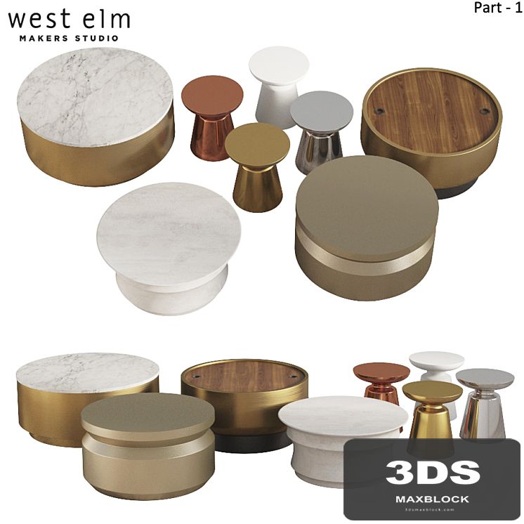 Coffee & Side Tables West Elm_Part-01