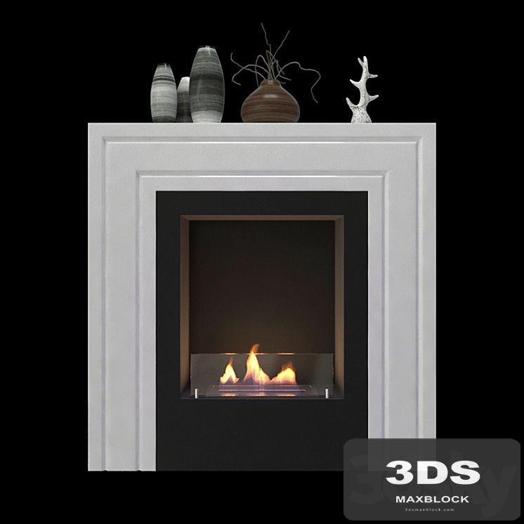 Animated bio fireplace Kristine