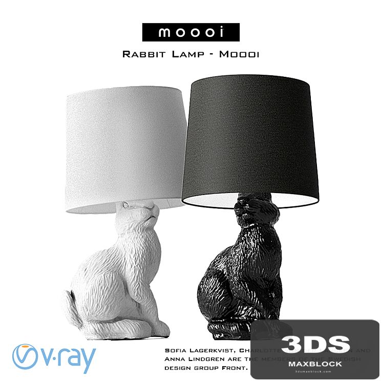 Moooi Rabbit by Front