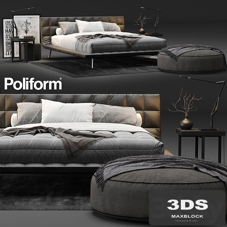 Poliform Onda Bed