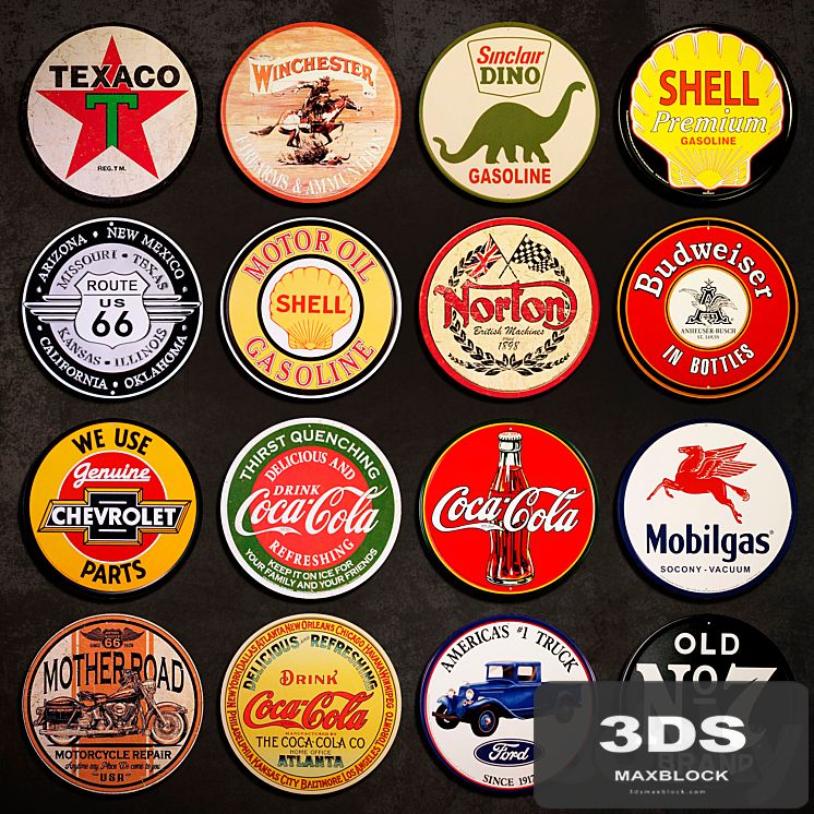 Metal Signs №17