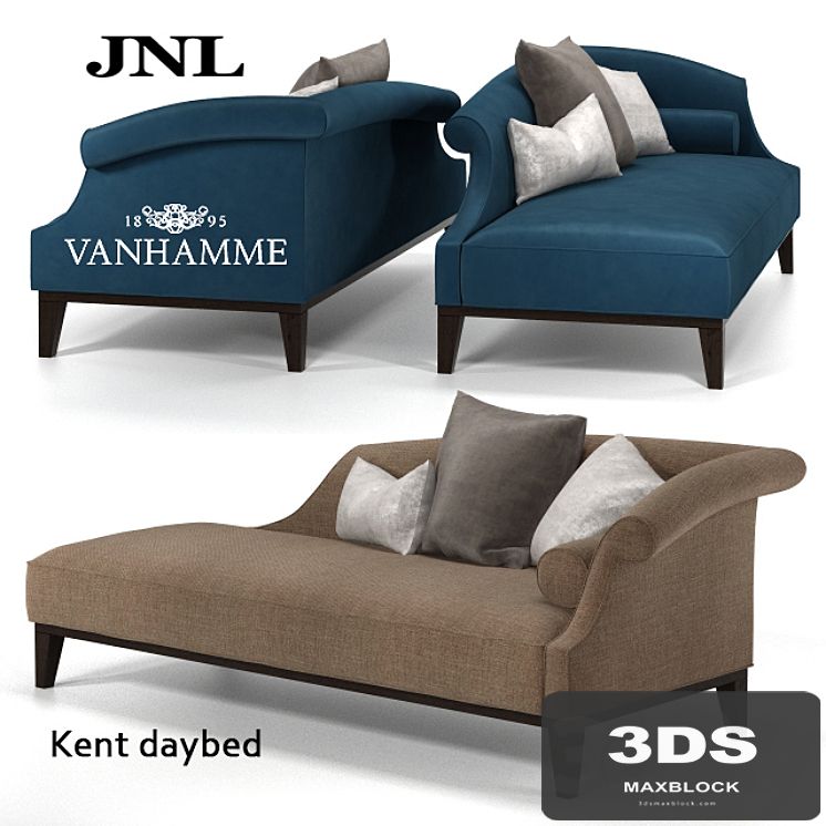 Ottoman Kent, Vanhamme collection, producer JNL / Kent daybed, Vanhamme, JNL