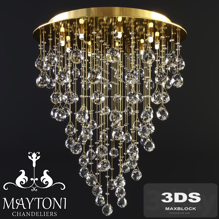 Maytoni Modern Rockfall MOD207-55-G