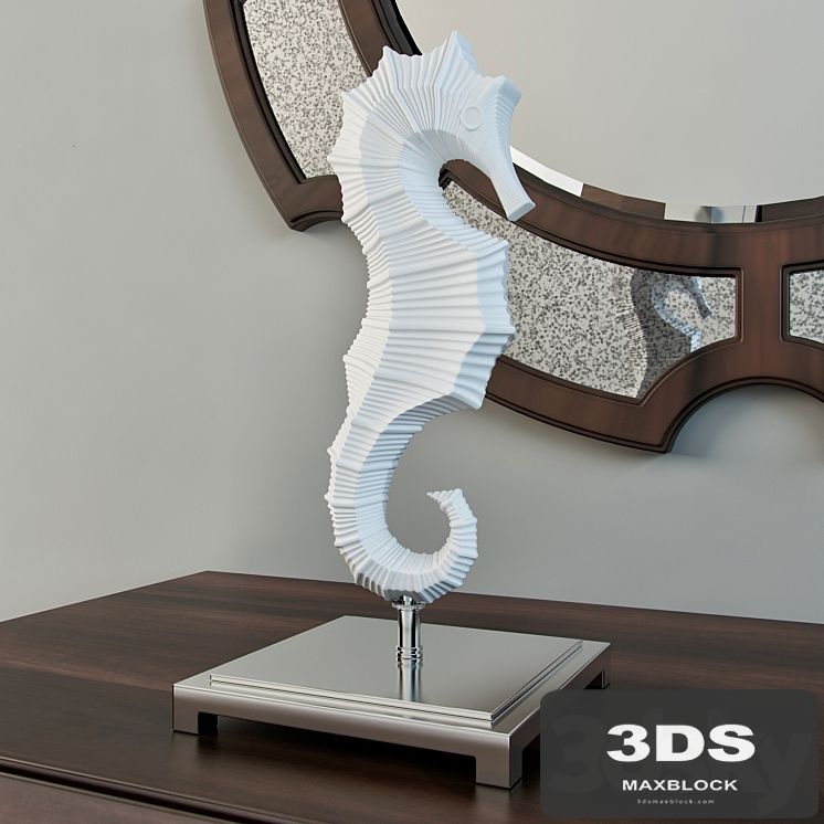 Jonathan Adler Seahorse Sculpture