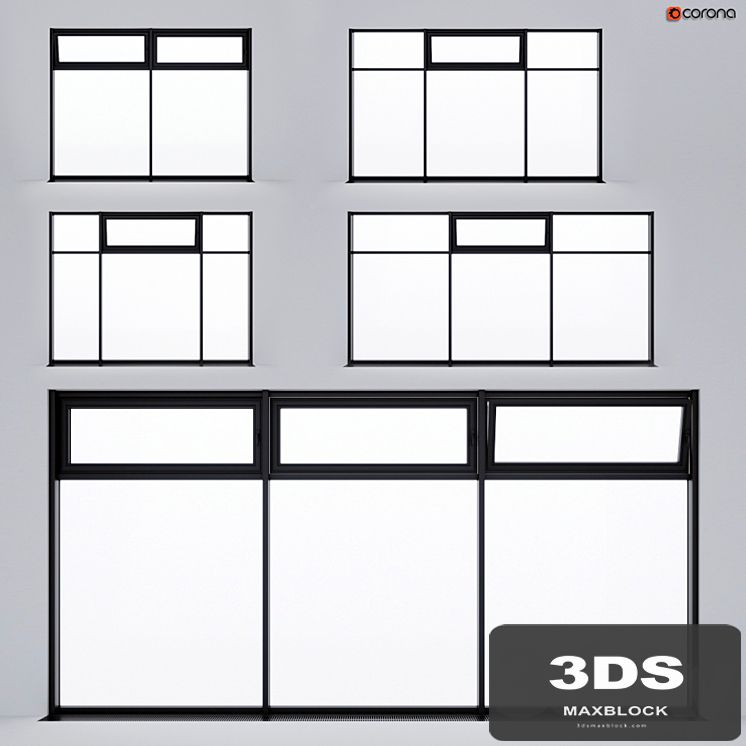 Panoramic glazing