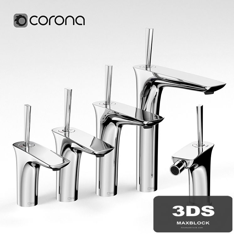 Hansgrohe - PuraVida basin faucet set 1/2