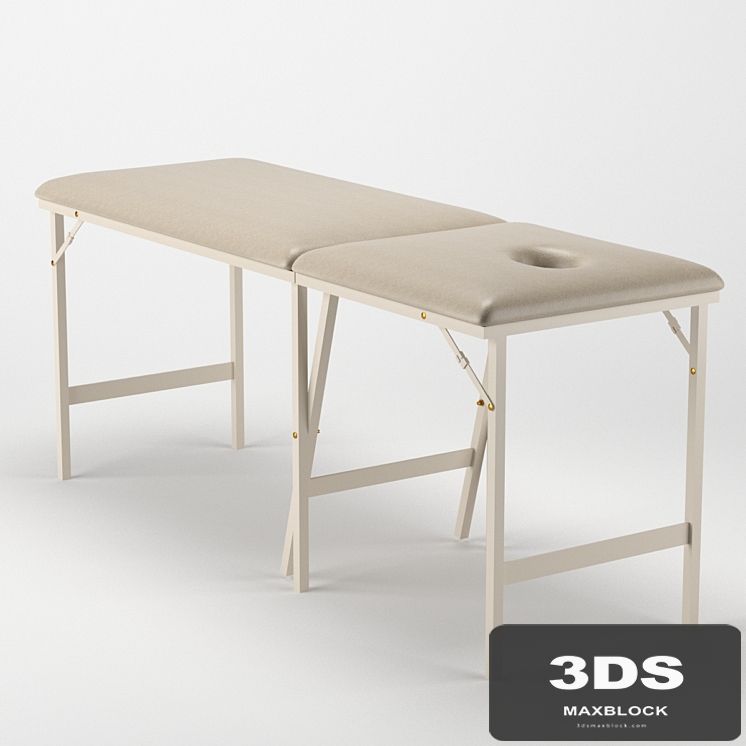 A massage table