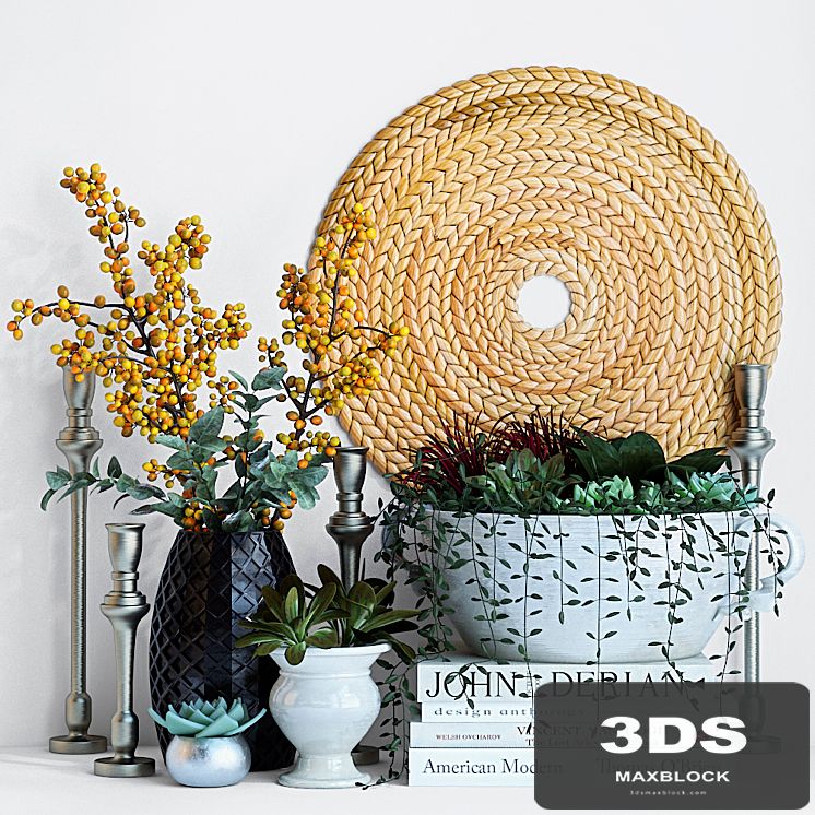 Plant decor set - 2