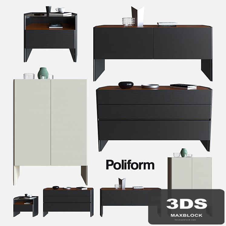 POLIFORM SIDEBOARDS & NIGHT COMPLEMENTS GIn