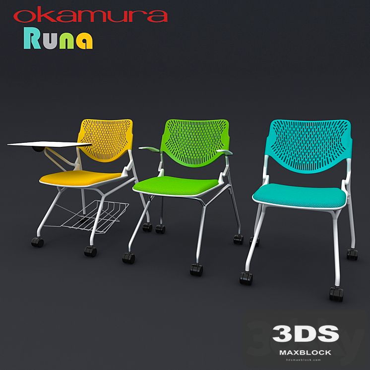 Office chairs Okamura Runa