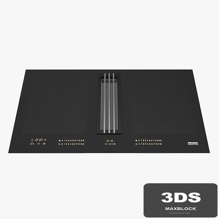 Miele KMDA 7774 FL Induction hob with integrated extractor