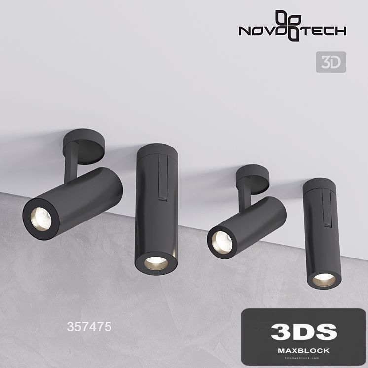 The overhead luminaire NOVOTECH 357474, 357475 TUBO