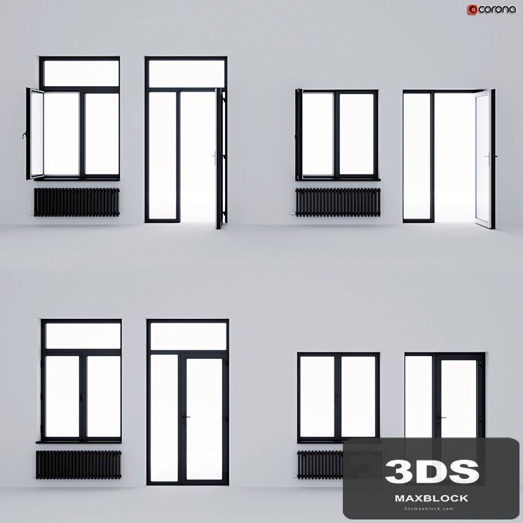 Aluminum window and balcony door ALUMIL