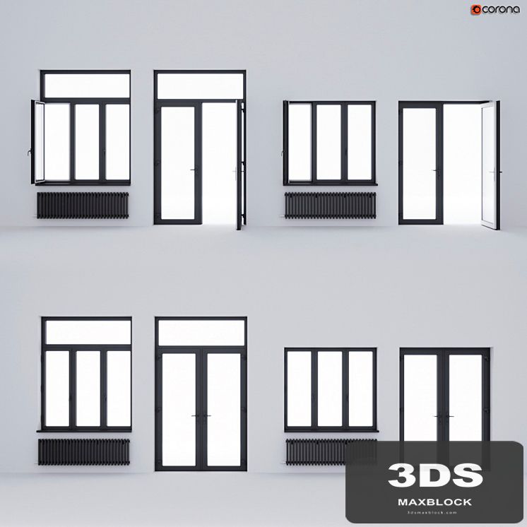 Aluminum window and balcony door ALUMIL