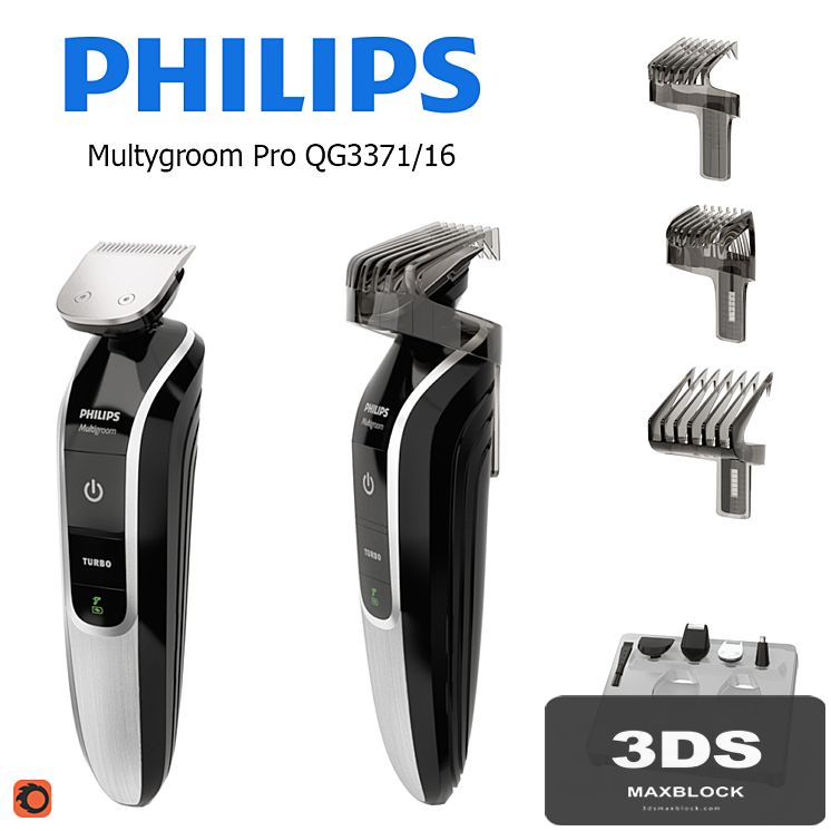 Set for cutting PHILIPS Multygroom Pro QG3371 / 16