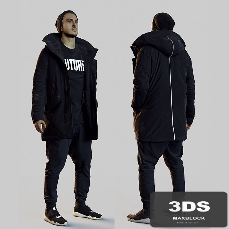 3d scan man 3