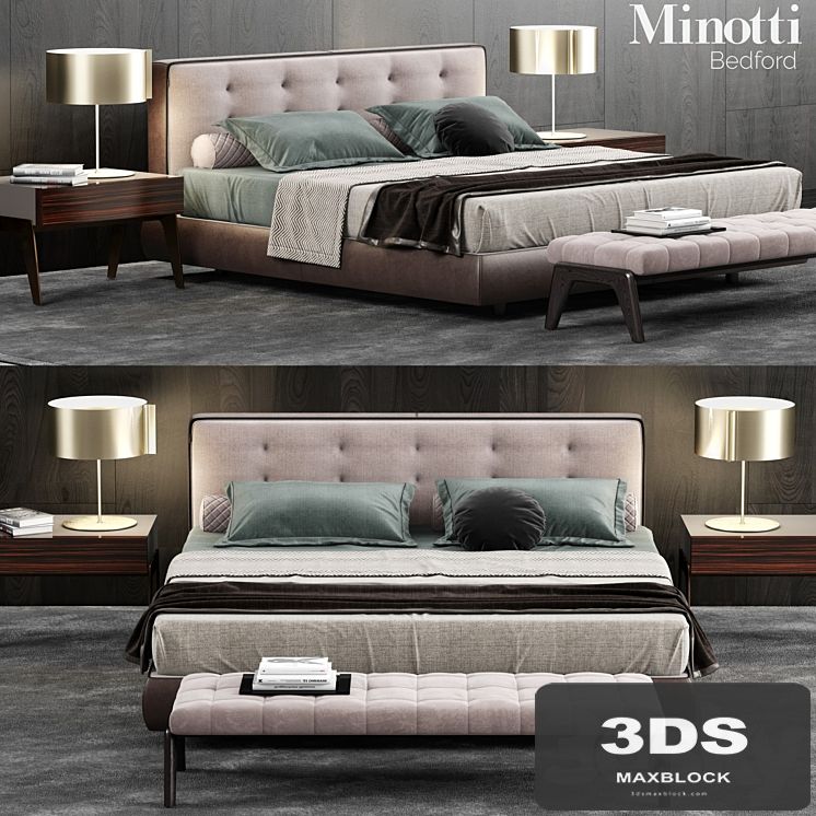 Minotti Bedford Bed