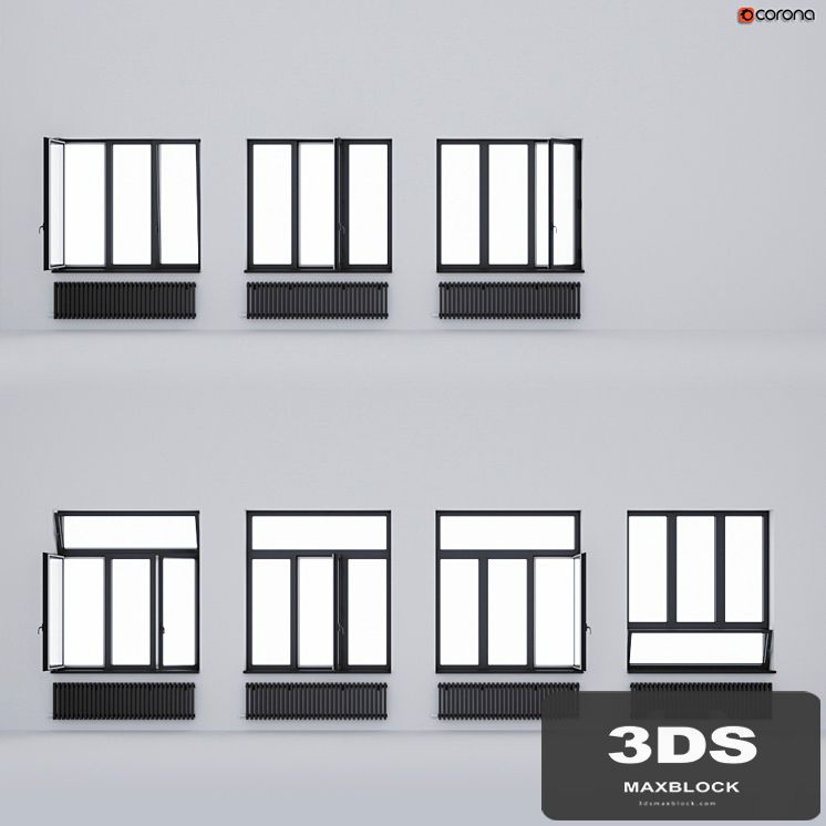 Aluminum windows ALUMIL