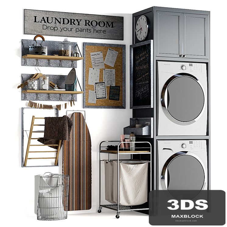 Laundry decor