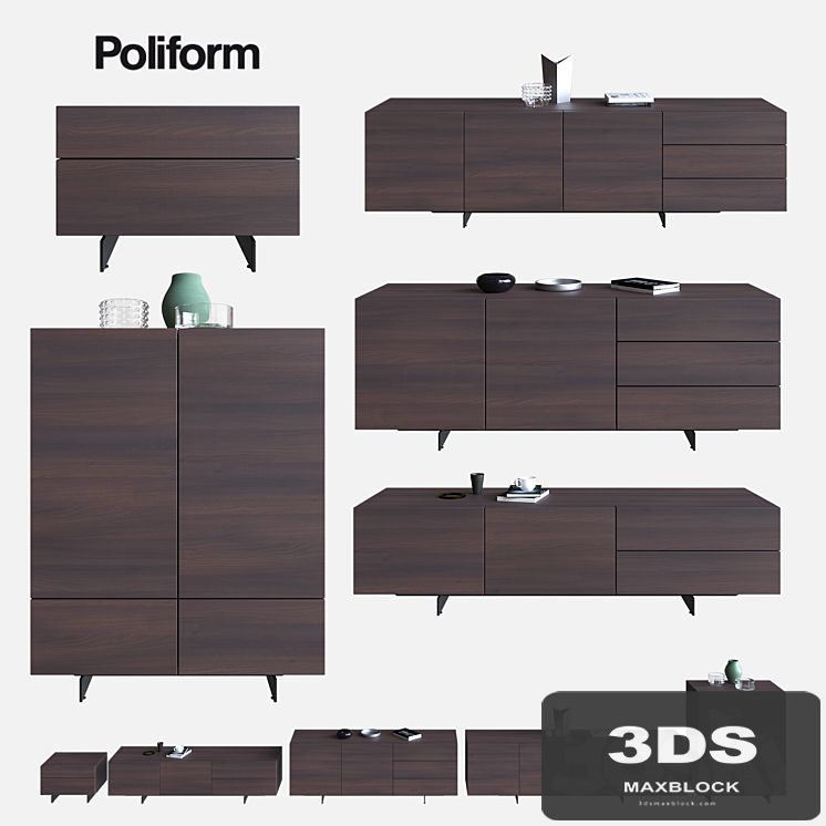 POLIFORM NIGHT COMPLEMENTS & SIDEBOARDS PANDORA & NIGHT