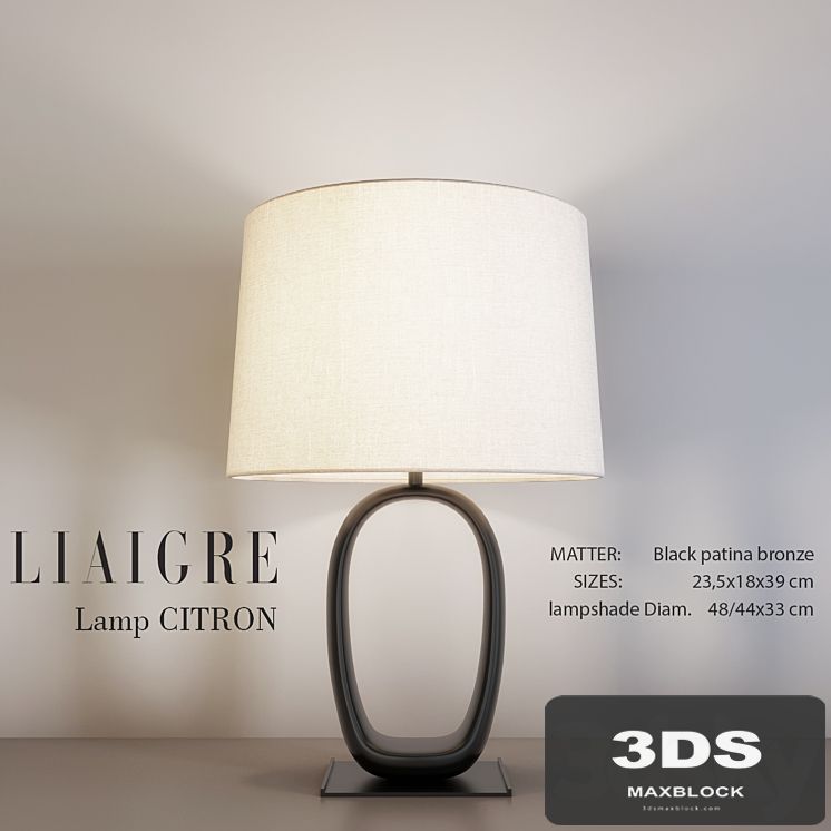 Liaigre CITRON Table Lamp