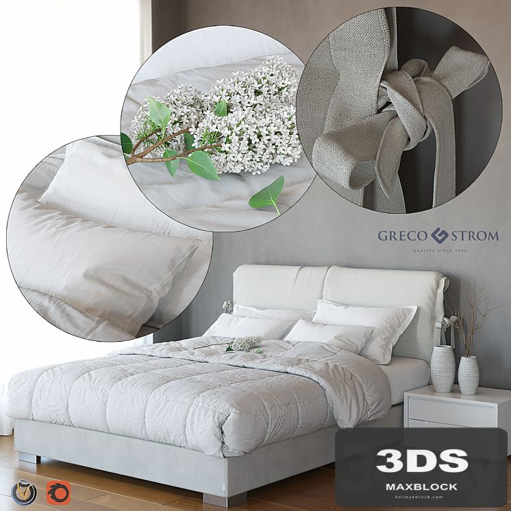 PILLOW bed by Greco Strom