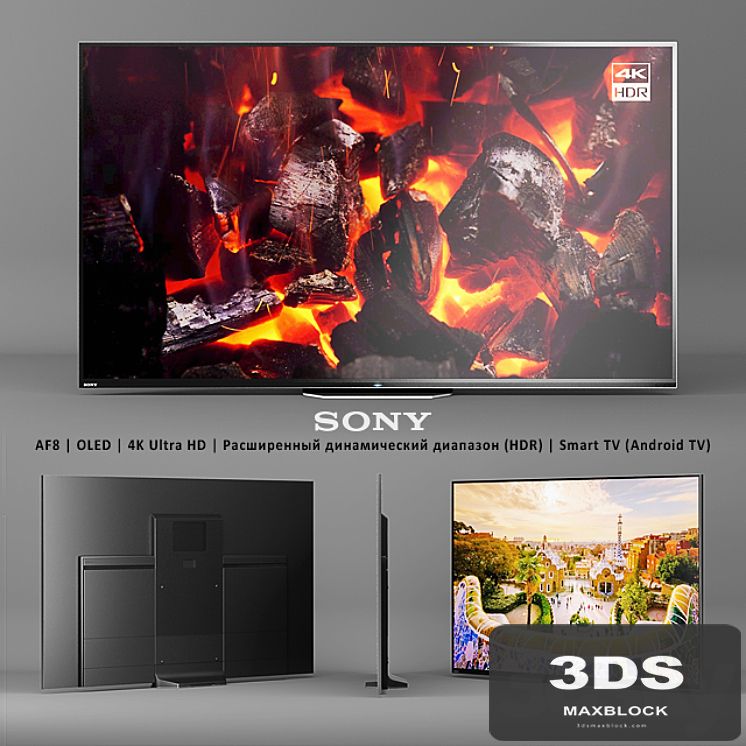 Sony AF8 | OLED | 4K Ultra HD | (HDR) | Smart TV (Android TV)
