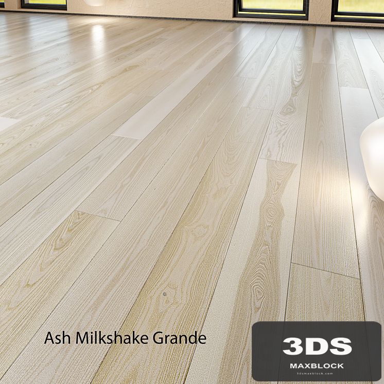 Barlinek Floorboard - Pure Line - Ash Milkshake Grande
