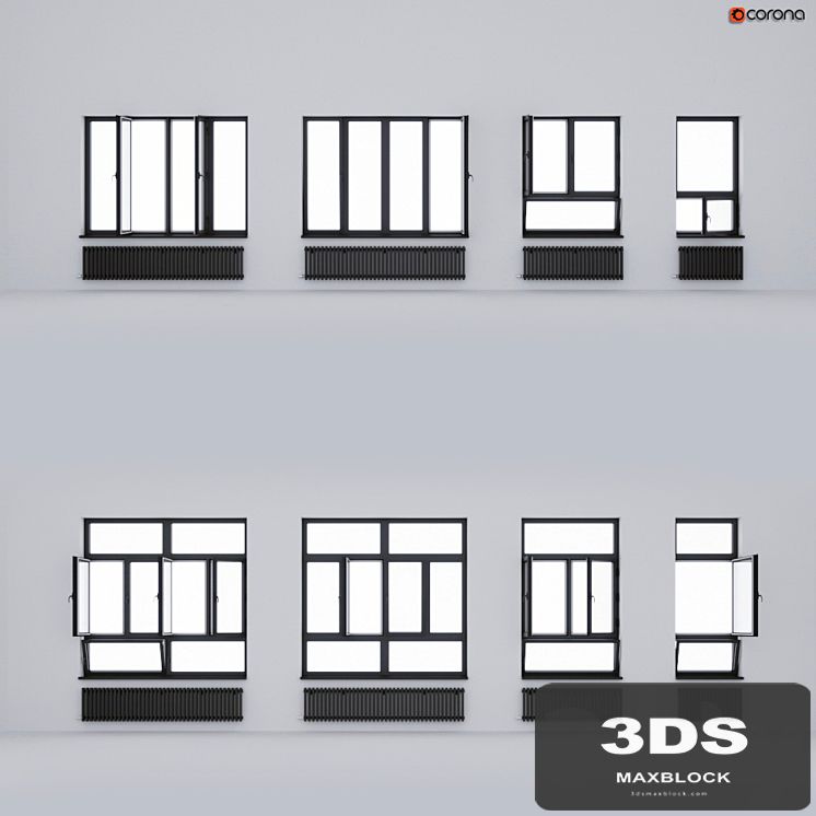 Aluminum windows ALUMIL