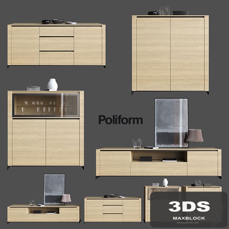 POLIFORM SIDEBOARDS FEBE