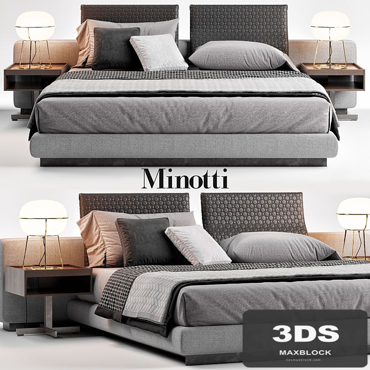Minotti Yang Bed