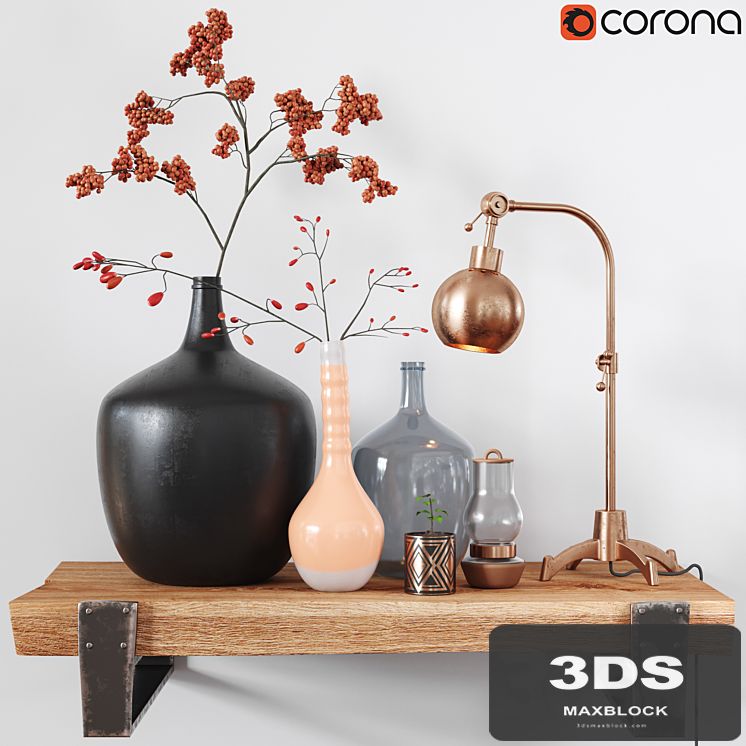 Decorative Set Bronze