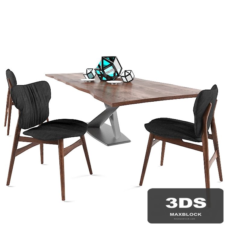 Cassoni Stratos wood table