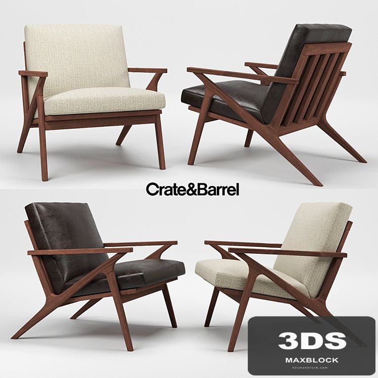 Crate & Barrel Cavett Chair