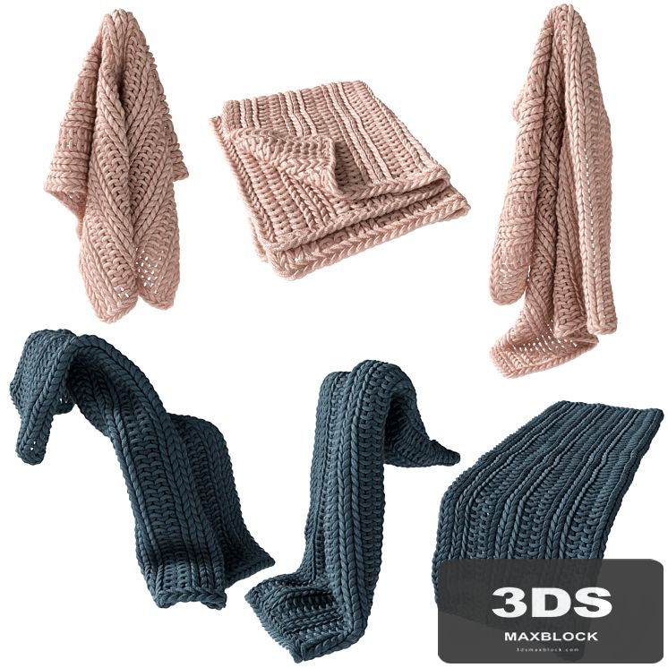 Home Republic Chunky Knit Throw 01