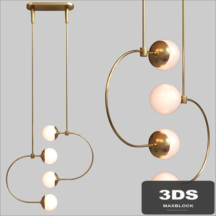 BOWER C LIGHT - DOUBLE PENDANT