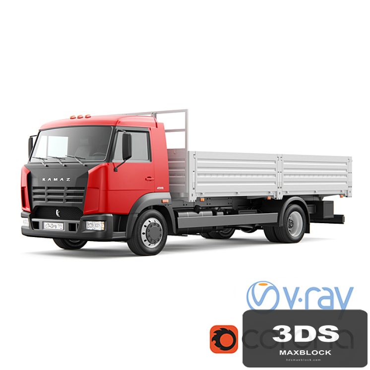Truck KAMAZ 4308